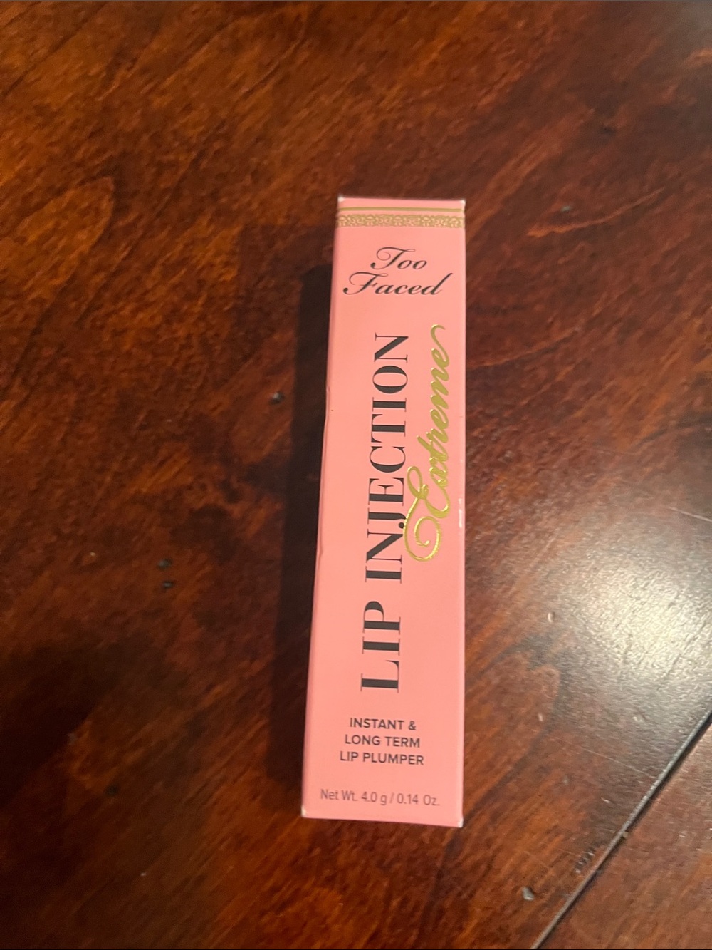 Too Faced Lip Injection Extreme Lip Plumper - Rose Pink Packaging